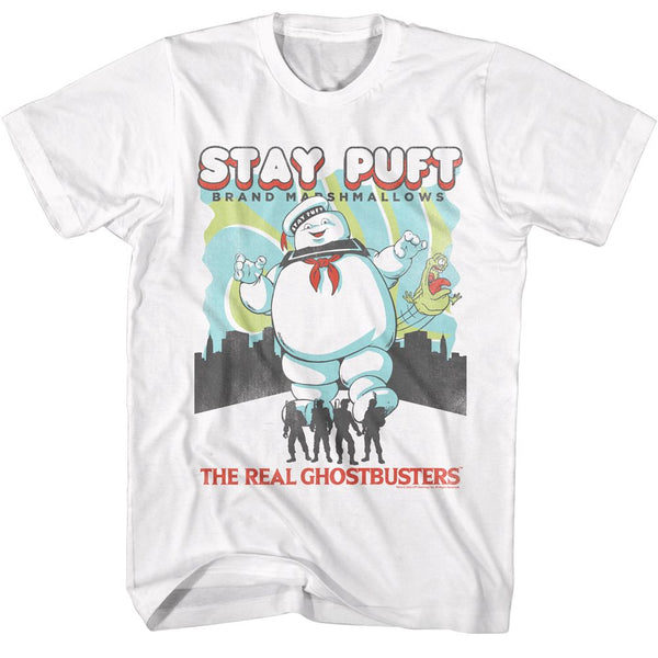 The Real Ghostbusters - RGB Stay Puft And Busters T-Shirt - HYPER iCONiC.