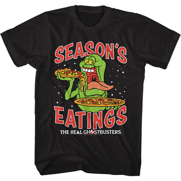 The Real Ghostbusters Seasons Eatings T-Shirt - HYPER iCONiC.