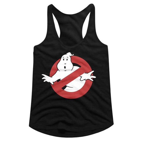 The Real Ghostbusters Symbol Womens Racerback Tank - HYPER iCONiC