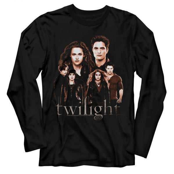 The Twilight Saga - Twilight Breaking Dawn Group Long Sleeve Boyfriend Tee - HYPER iCONiC.
