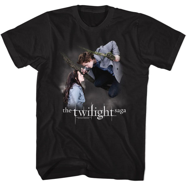 The Twilight Saga - Twilight Cloudy Tree Gaze Boyfriend Tee - HYPER iCONiC.