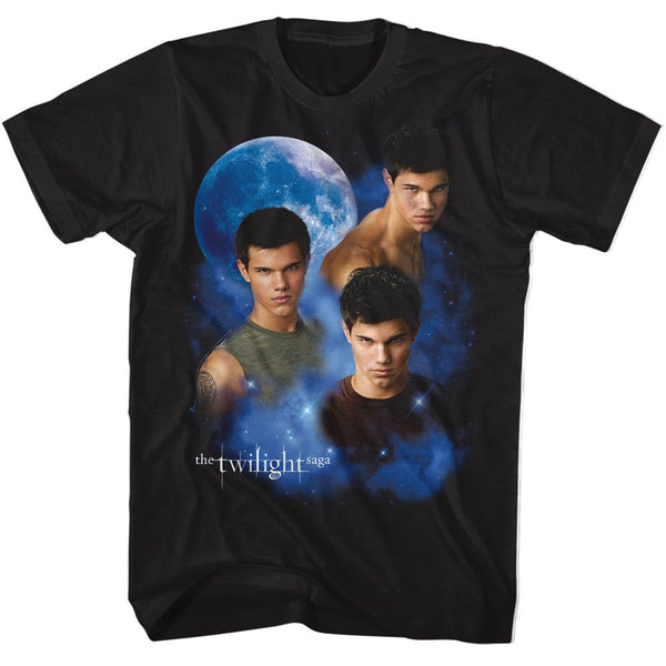 The Twilight Saga - Twilight Jacob And Moon T-Shirt - HYPER iCONiC.