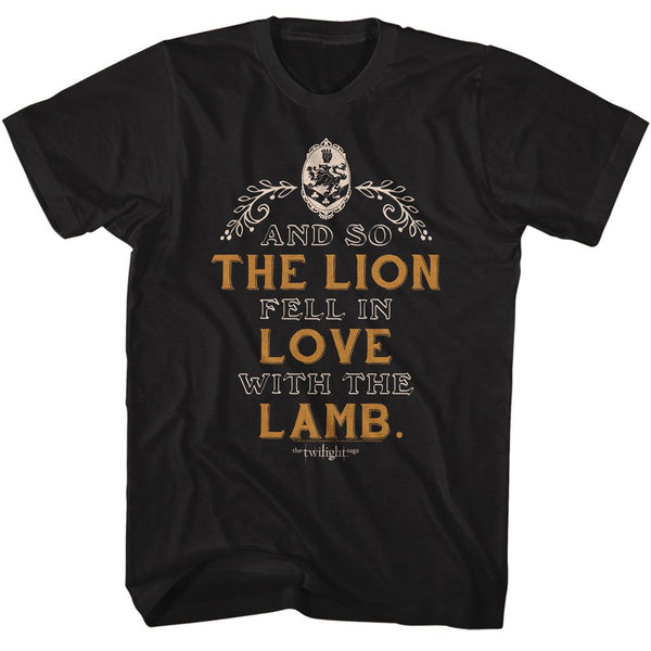 The Twilight Saga - Twilight Lion Lamb Quote T-Shirt – HYPER iCONiC.