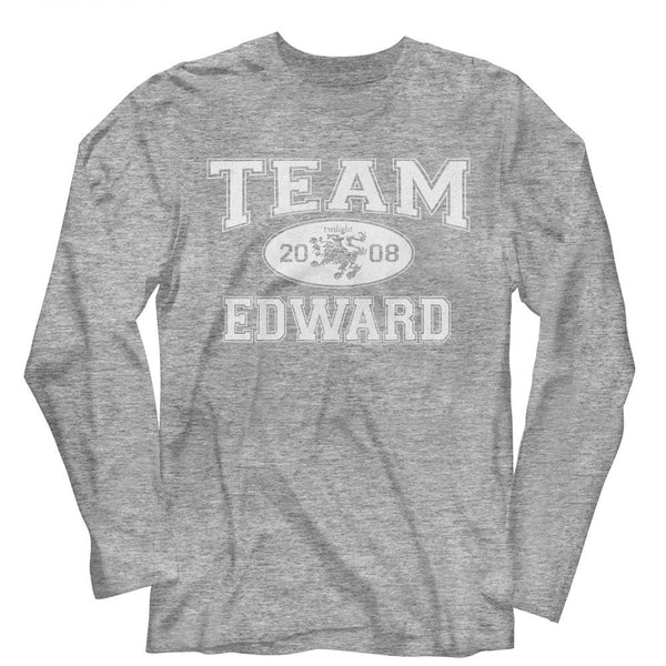 The Twilight Saga - Twilight Team Edward Long Sleeve Boyfriend Tee - HYPER iCONiC.