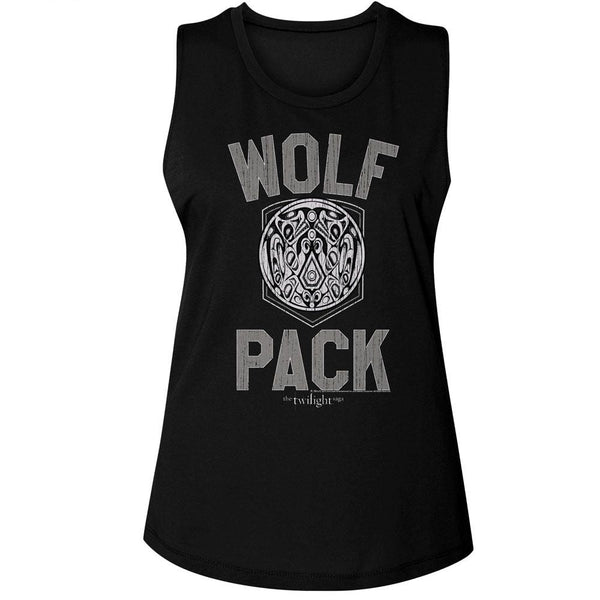 The Twilight Saga - Twilight Wolf Pack Womens Muscle Tank Top - HYPER iCONiC.