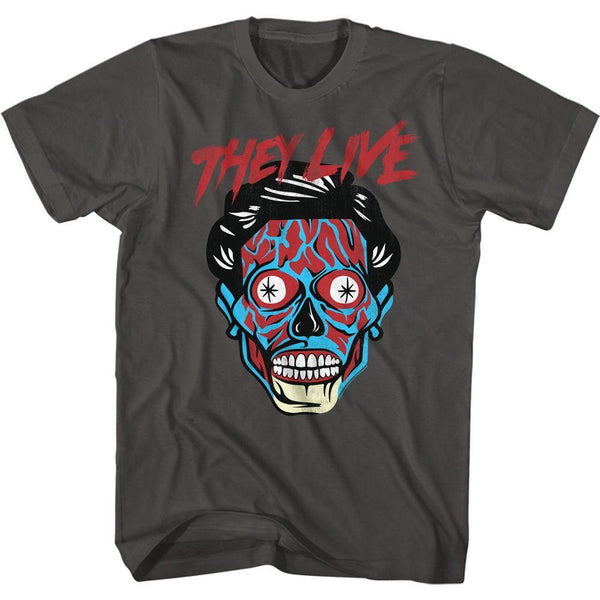 They Live Alien Head T-Shirt - HYPER iCONiC