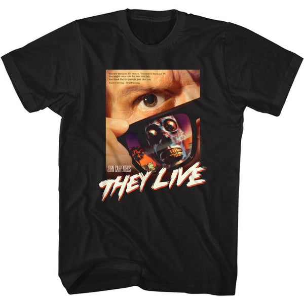 They Live Poster Boyfriend Tee - HYPER iCONiC