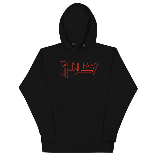 Thin Lizzy Classic Logo Hoodie - HYPER iCONiC.