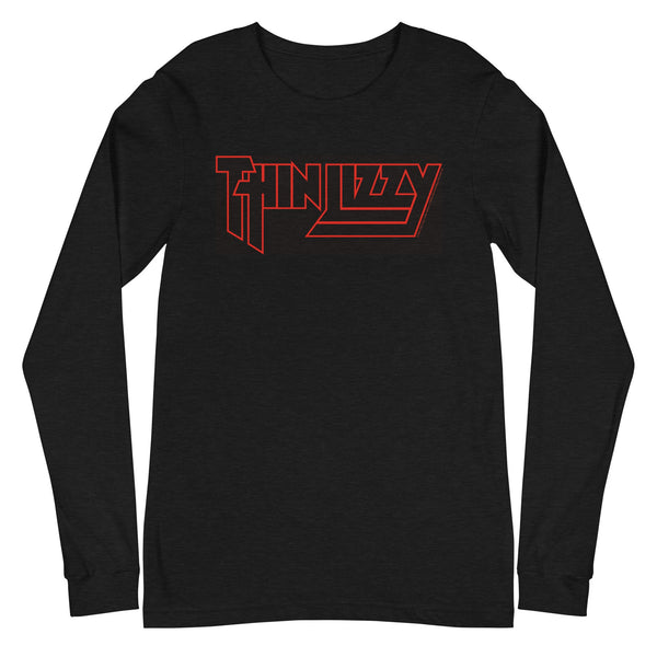 Thin Lizzy Classic Logo Long Sleeve T-Shirt - HYPER iCONiC.