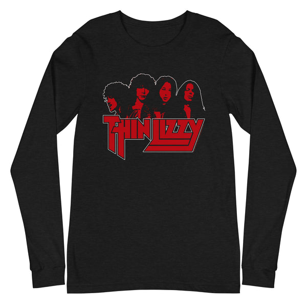 Thin Lizzy Profile Long Sleeve T-Shirt - HYPER iCONiC.