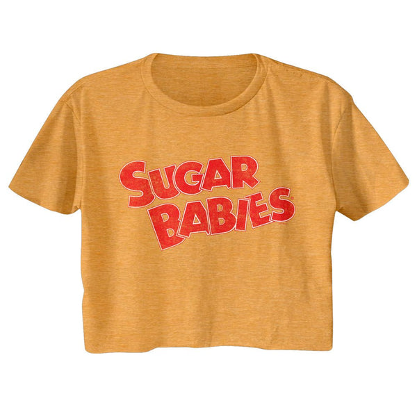 Tootsie Roll - Sugar Babies Womens Crop Tee - HYPER iCONiC.