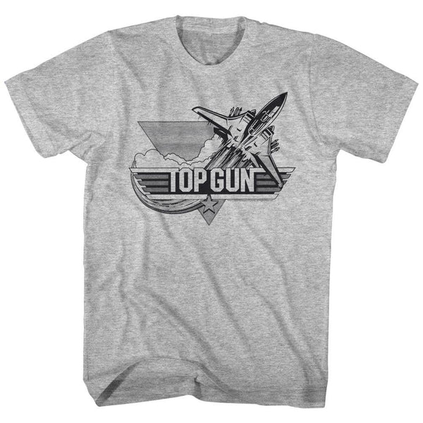 Top Gun Blk T-Shirt - HYPER iCONiC