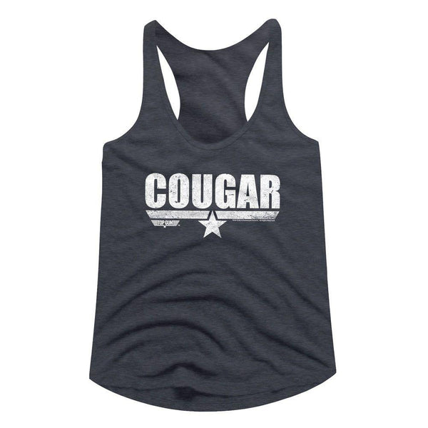 Top Gun Cougar Womens Racerback Tank - HYPER iCONiC