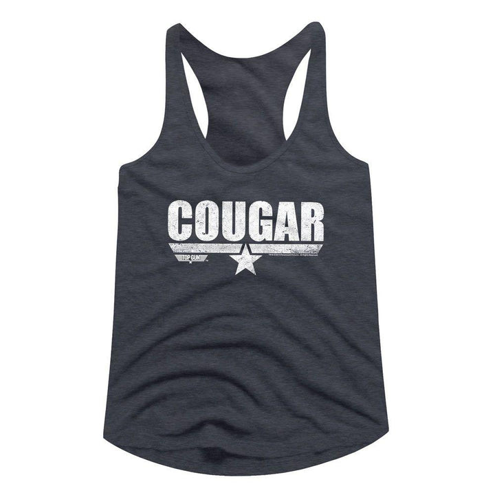 Top Gun Cougar Womens Racerback Tank - HYPER iCONiC