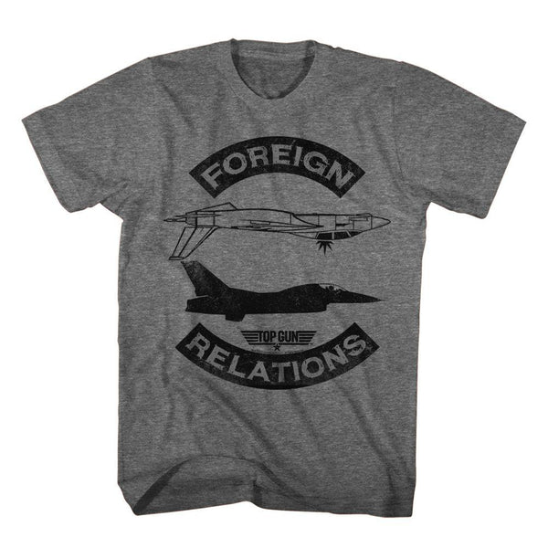 Top Gun Foreign Relations T-Shirt - HYPER iCONiC