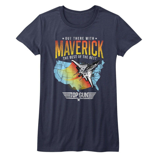 Top Gun Maverick Dive Womens T-Shirt - HYPER iCONiC