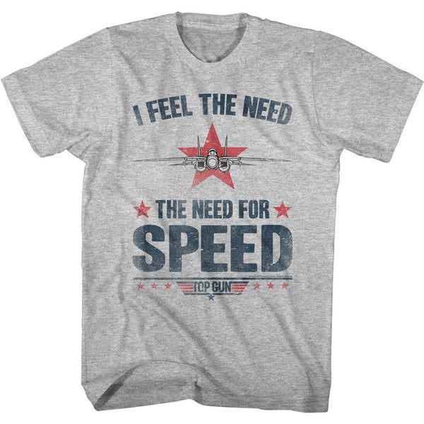 Top Gun Needing Speed T-Shirt - HYPER iCONiC