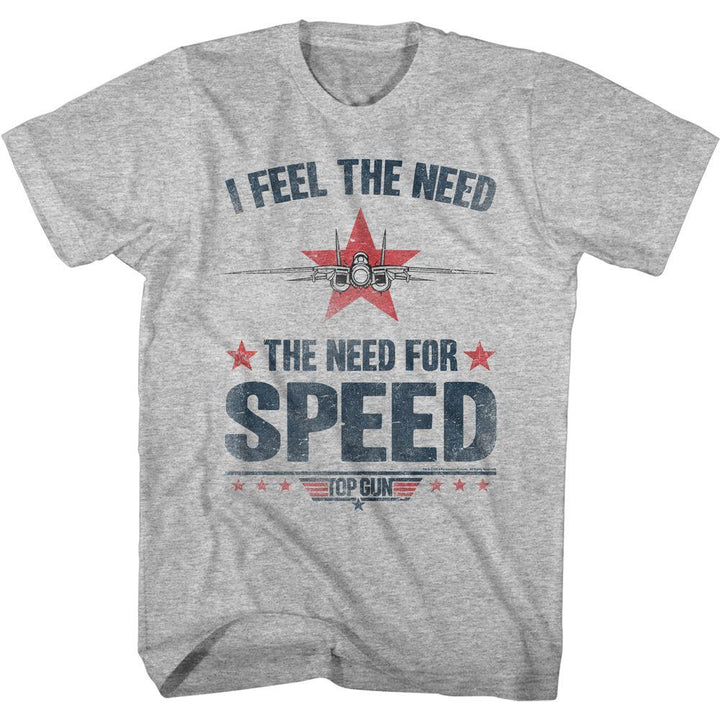 Top Gun Needing Speed T-Shirt - HYPER iCONiC