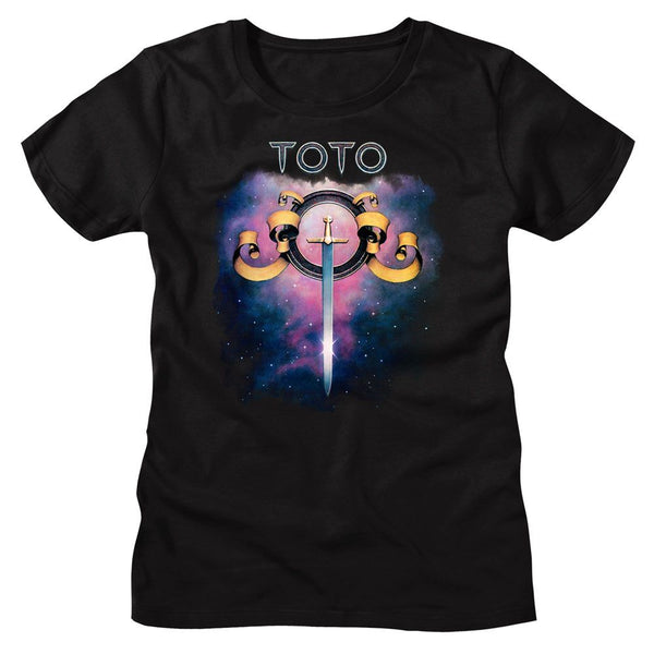 Toto - Galaxy Womens T-Shirt - HYPER iCONiC.