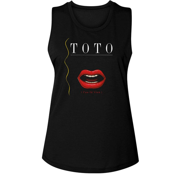 Toto - Isolation Womens Muscle Tank Top - HYPER iCONiC.