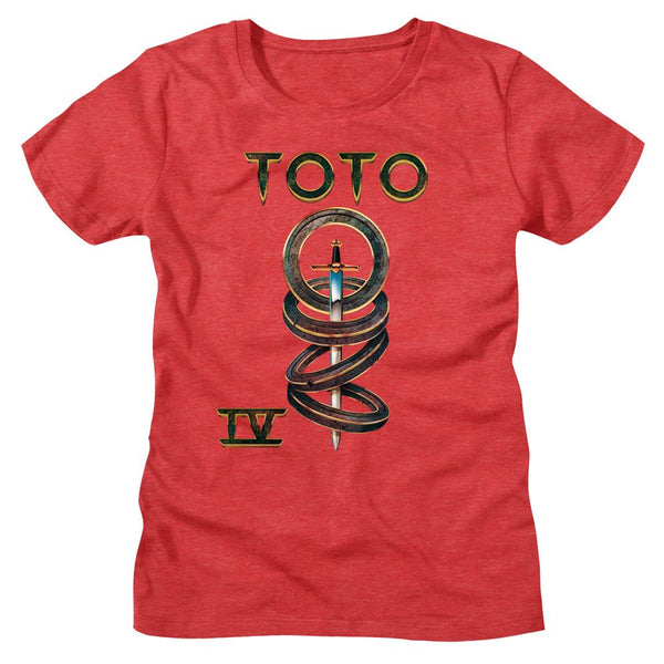 Toto - IV Album Cover Womens T-Shirt - HYPER iCONiC.