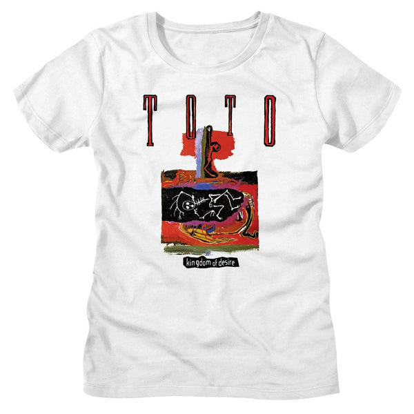 Toto - Kingdom Of Desire Womens T-Shirt - HYPER iCONiC.