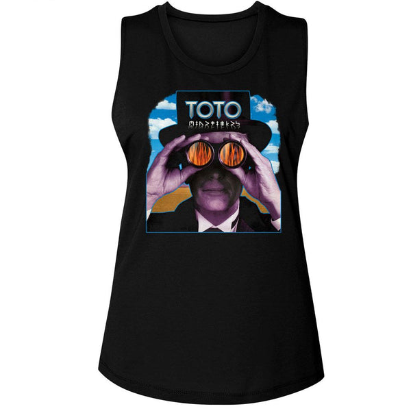 Toto - Mindfields Womens Muscle Tank Top - HYPER iCONiC.