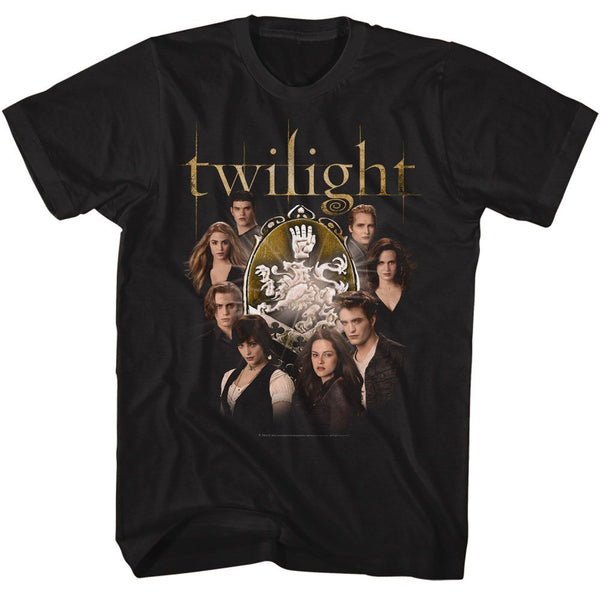 Twilight - Cullen Family With Crest Boyfriend Tee - HYPER iCONiC.