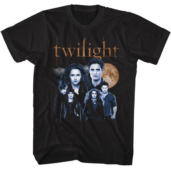 Twilight - Cullen Family With Moon T-Shirt - HYPER iCONiC.