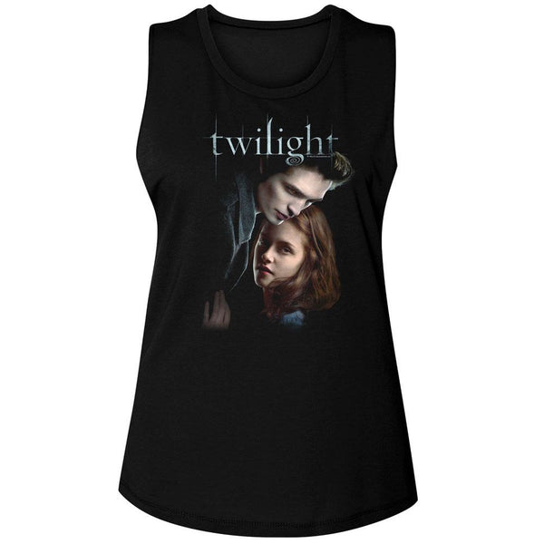Twilight - Ed And Bella Womens Muscle Tank Top - HYPER iCONiC.
