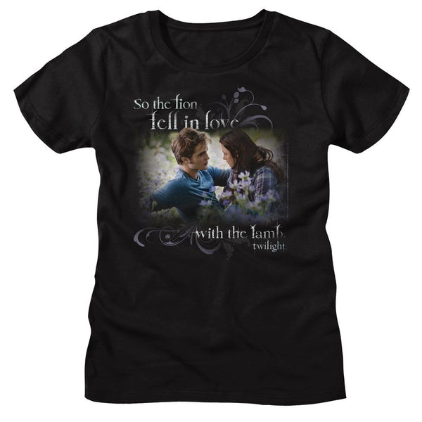 Twilight - Lion In Love With The Lamb Womens T-Shirt - HYPER iCONiC.