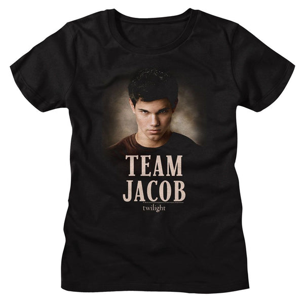 Twilight - Team Jacob Womens T-Shirt - HYPER iCONiC.