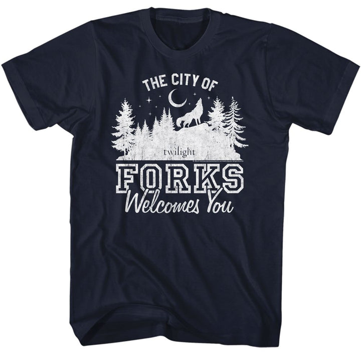 Twilight - The City Of Forks T-Shirt - HYPER iCONiC.
