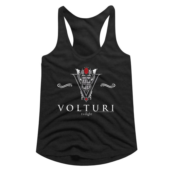 Twilight - Volturi Collegiate Womens Racerback Tank Top - HYPER iCONiC.