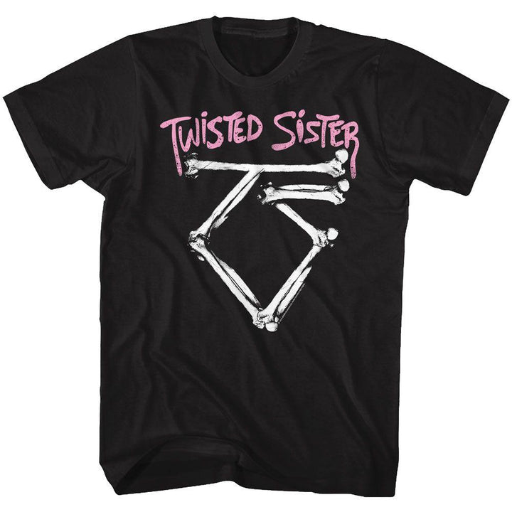 Twisted Sister Bone Logo T-Shirt - HYPER iCONiC