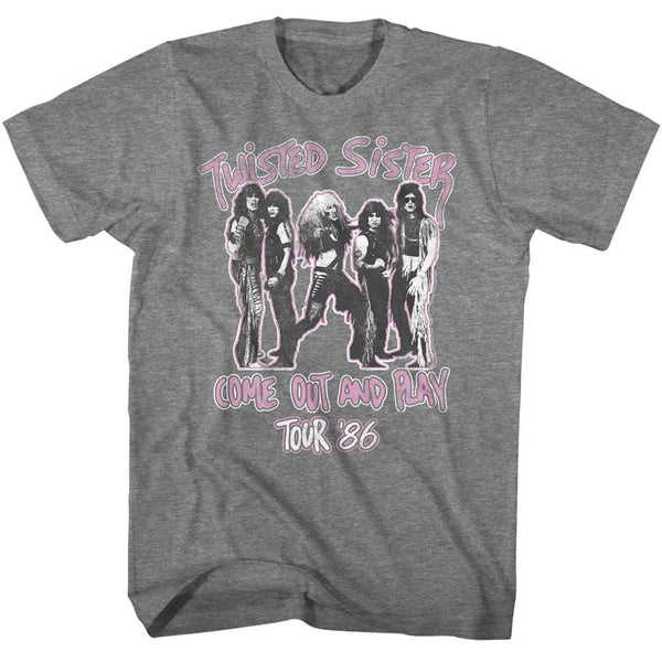 Twisted Sister - Come Out And Play Boyfriend Tee - HYPER iCONiC.
