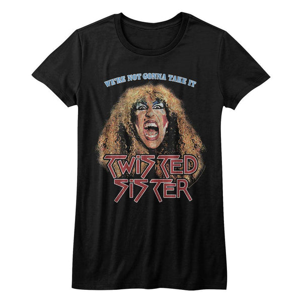 Twisted Sister Not Gonna Take It Womens T-Shirt - HYPER iCONiC
