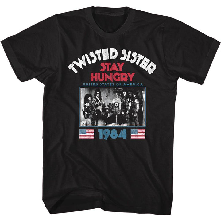 Twisted Sister Stayhungry T-Shirt - HYPER iCONiC