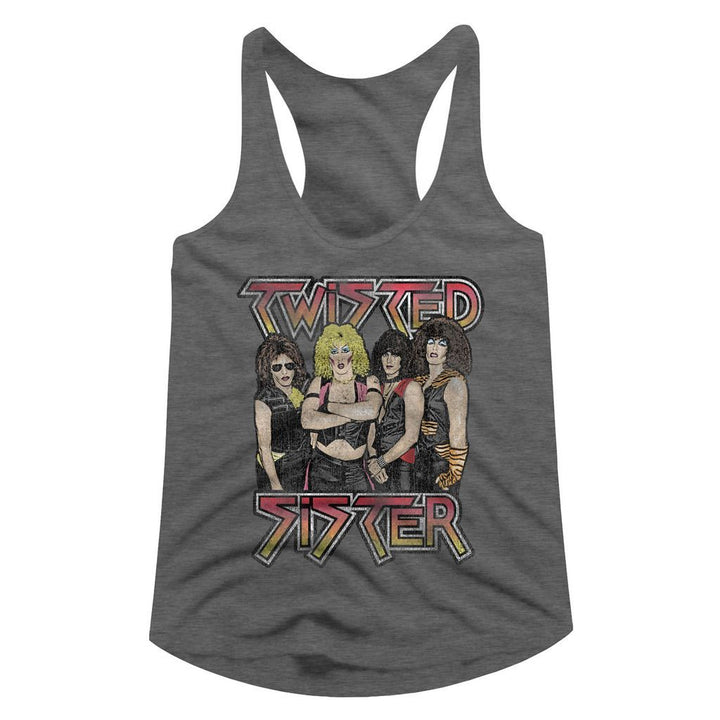 Twisted Sister Twisted Sister Womens Racerback Tank - HYPER iCONiC