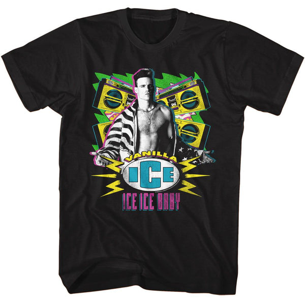 Vanilla Ice - Extreme Colors T-Shirt - HYPER iCONiC.