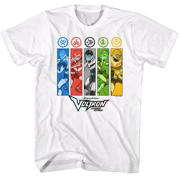 Voltron - Rectangles And Icons Boyfriend Tee - HYPER iCONiC.