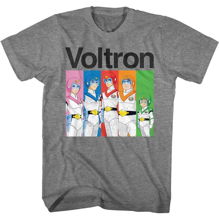 Voltron Voltron & Color Blocks Boyfriend Tee - HYPER iCONiC