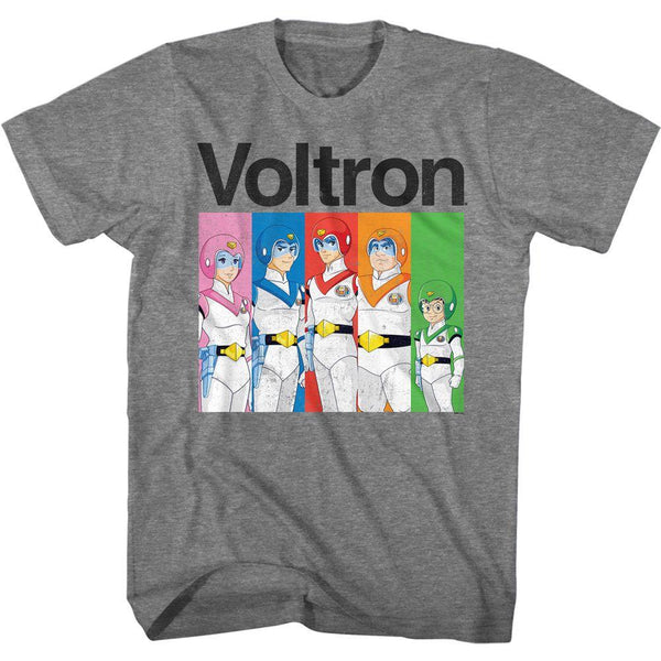 Voltron Voltron & Color Blocks T-Shirt - HYPER iCONiC