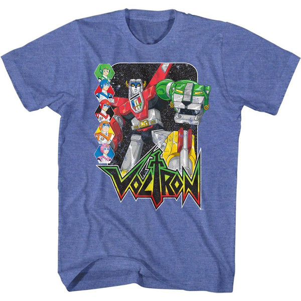 Voltron Voltron & Pilots T-Shirt - HYPER iCONiC