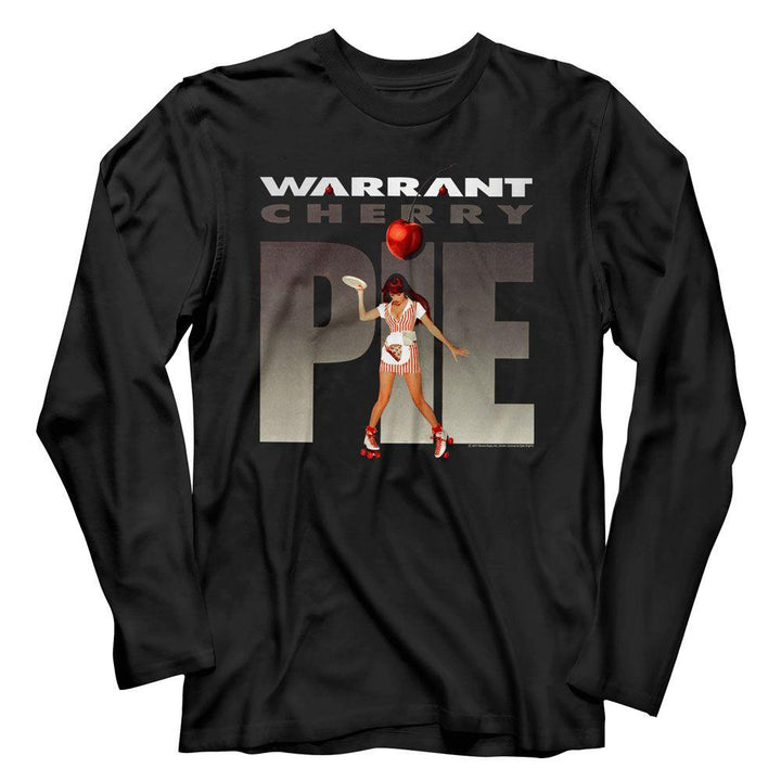 Warrant Cherry Pie Long Sleeve T-Shirt - HYPER iCONiC