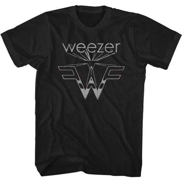 Weezer Flying W Boyfriend Tee - HYPER iCONiC