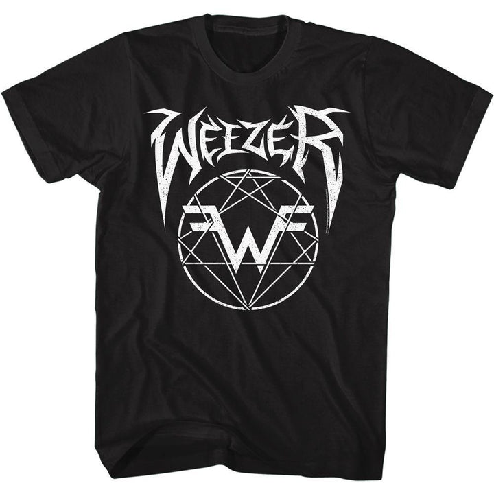 Weezer Metal Weezer Logo Boyfriend Tee - HYPER iCONiC