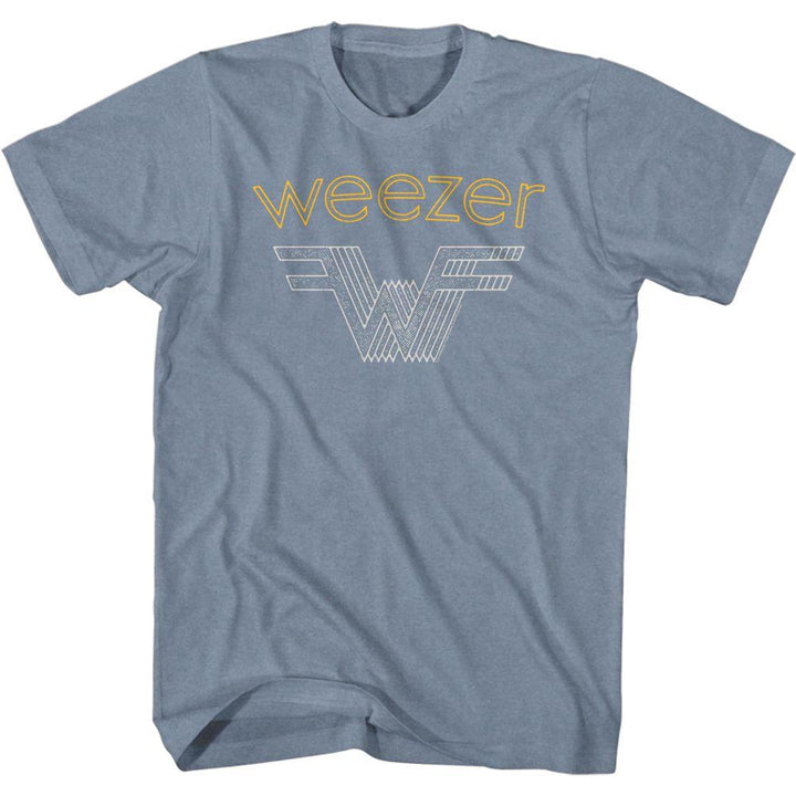 Weezer Stacked Weezer T-Shirt - HYPER iCONiC