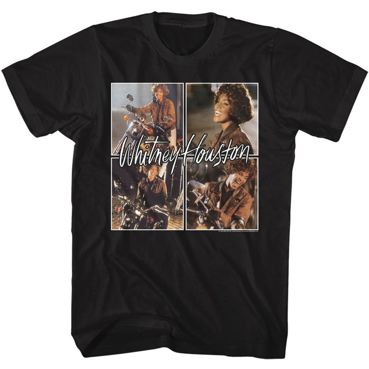 Whitney Houston - Four Squares T-Shirt - HYPER iCONiC.