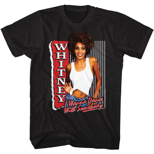 Whitney Houston - I Wanna Dance Boyfriend Tee - HYPER iCONiC.